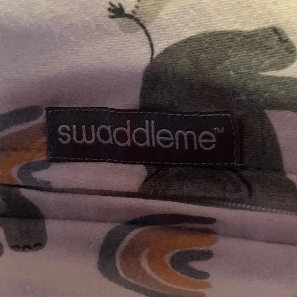 Elephant Print Swaddle
